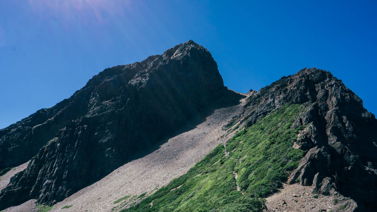 天端的玉山主峰